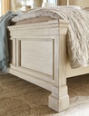 Ashley Bolanburg King Bed - Antique White