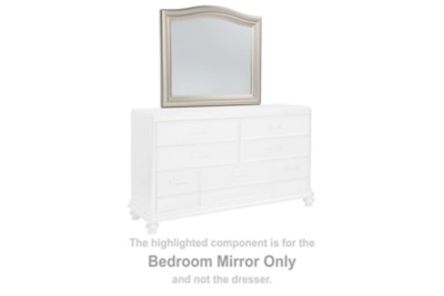 Ashley Coralayne Bedroom Mirror - Silver