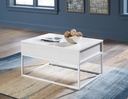 Ashley Deznee Lift Top Cocktail Table - White