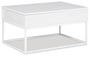 Ashley Deznee Lift Top Cocktail Table - White