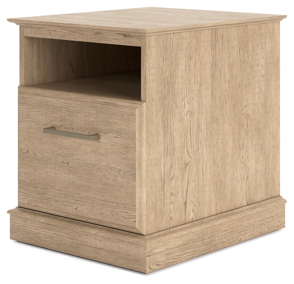 Ashley Elmferd - File Cabinet - Light Brown