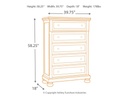 Ashley Flynnter 5 Drawer Chest of Drawers
