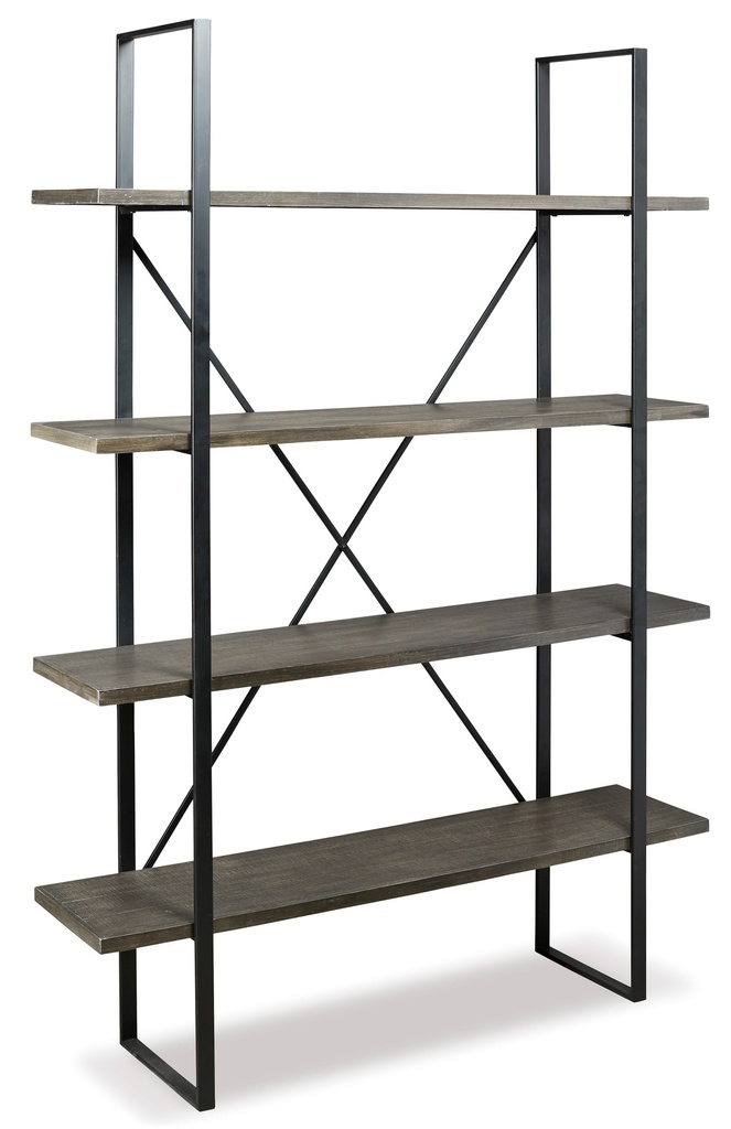 Ashley Gilesgrove Bookcase - Black/Gray