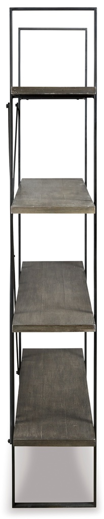 Ashley Gilesgrove Bookcase - Black/Gray