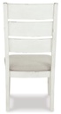 Ashley Grindleburg Dining Uph Side Chair (2/Cn) - Antique White