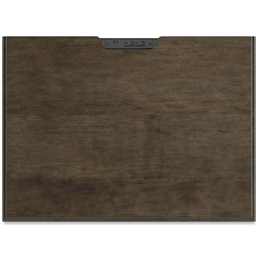 Ashley Hillcott Two Drawer Night Stand - Dark Brown