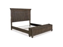 Ashley Johnelle King Panel Bed - Gray w/o Slats w/o Foundation