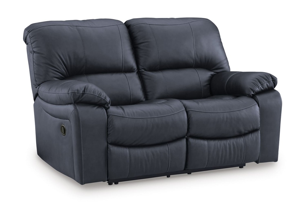 Ashley Leesworth Dual Power Leather Reclining Loveseat