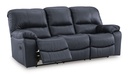Ashley Leesworth Leather Reclining Sofa