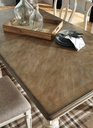 Ashley Realyn Rect Dining Room Ext Table - Chipped White