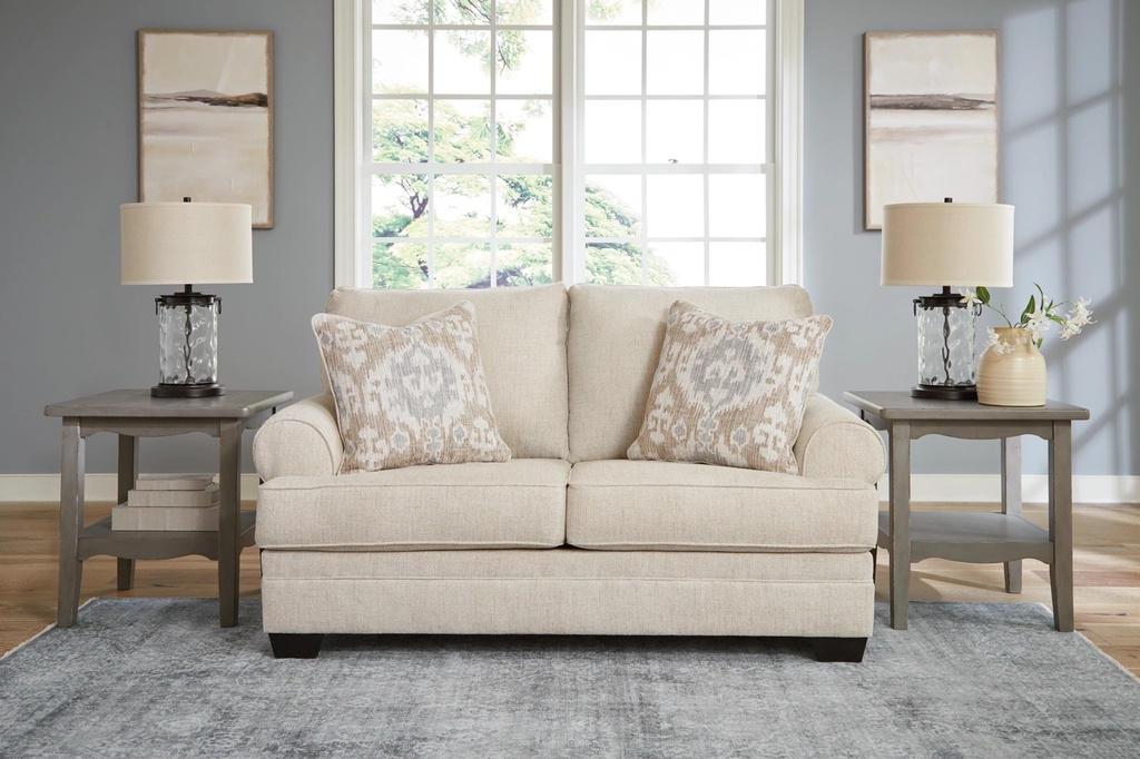 Ashley Rilynn Loveseat - Linen