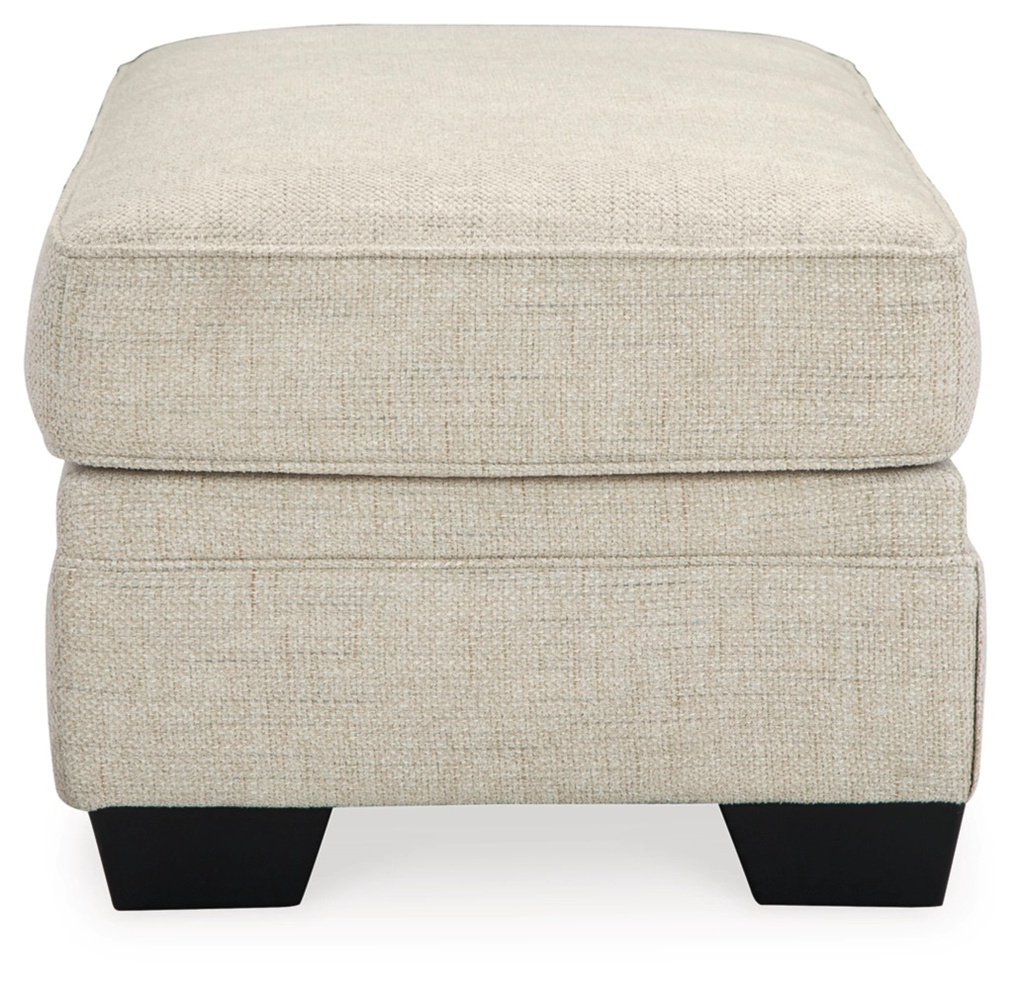 Ashley Rilynn Ottoman - Linen