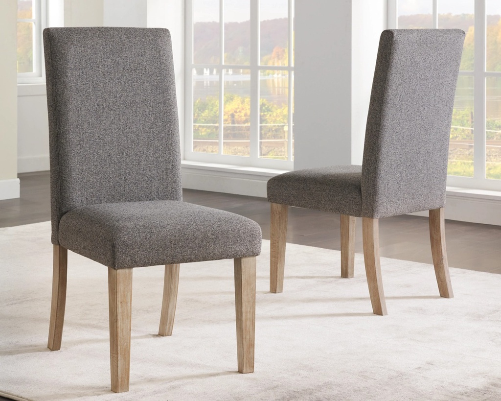 Ashley Ambrosh Dining Uph Side Chair (2/Cn) - Light Brown