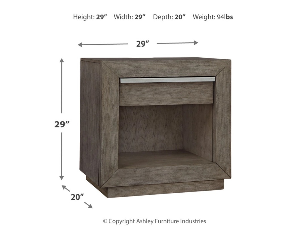 Ashley Anibecca One Drawer Night Stand
