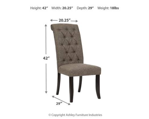 Ashley Tripton Dining UPH Side Chair (2/CN)