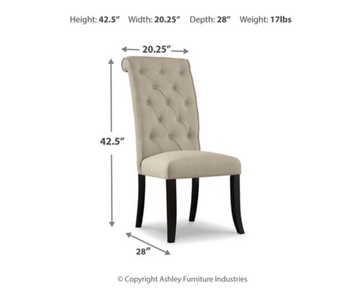 Ashley Tripton Dining UPH Side Chair (2/CN)