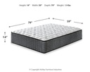 Ashley Ultra Luxury Firm Tight Top With Memory Foam King Mattress