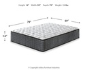 Ashley Ultra Luxury Firm Tight Top with Memory Foam Queen Mattress - 14"