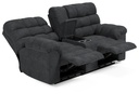 Ashley Wilhurst Double Rec Loveseat w/Console - Marine