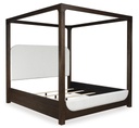 Ashley Breckington Next-Gen Nuvella Performance Fabric Canopy US King Bed