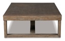 Ashley Cariton Rectangular Cocktail Table - Gray