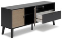 Ashley Charlang Medium Tv Stand - Two-tone