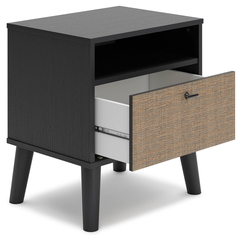 Ashley Charlang One Drawer Night Stand - Two-tone