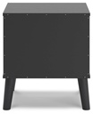 Ashley Charlang One Drawer Night Stand - Two-tone