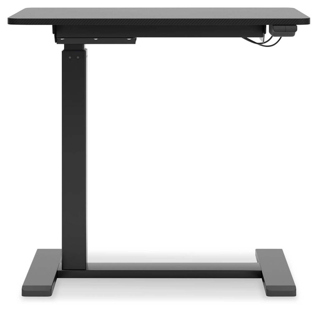 Ashley Lynxtyn Adjustable Height Side Desk - Black