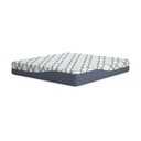 Ashley 12 Inch Chime Elite 2.0 King Mattress - White/Blue - 12"