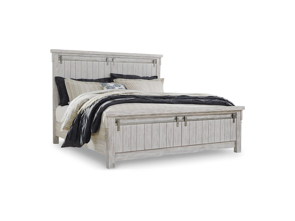 Ashley Brashland Queen Panel Bed w/Roll Slats