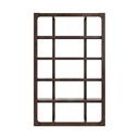 Ashley Breckington Bookcase - Dark Brown