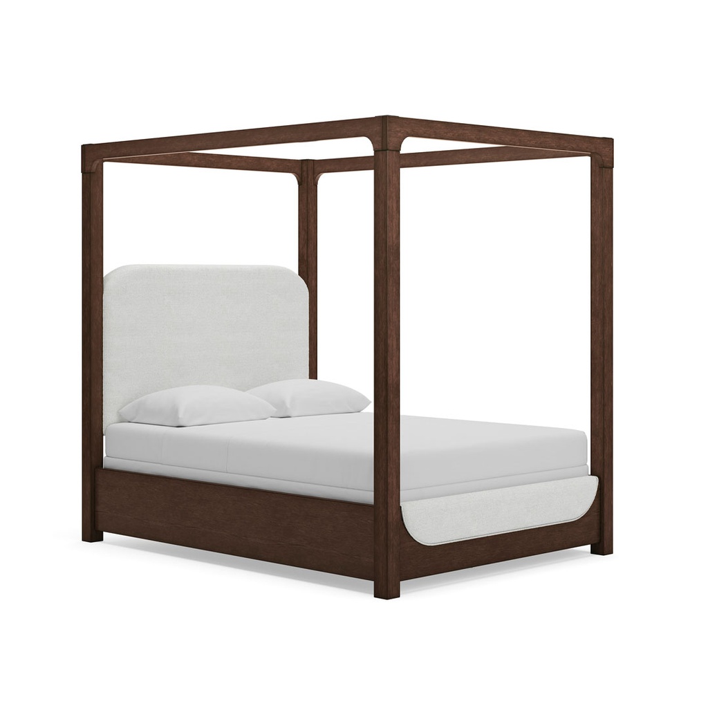 Ashley Breckington Next-Gen Nuvella Performance Fabric Canopy US King Bed