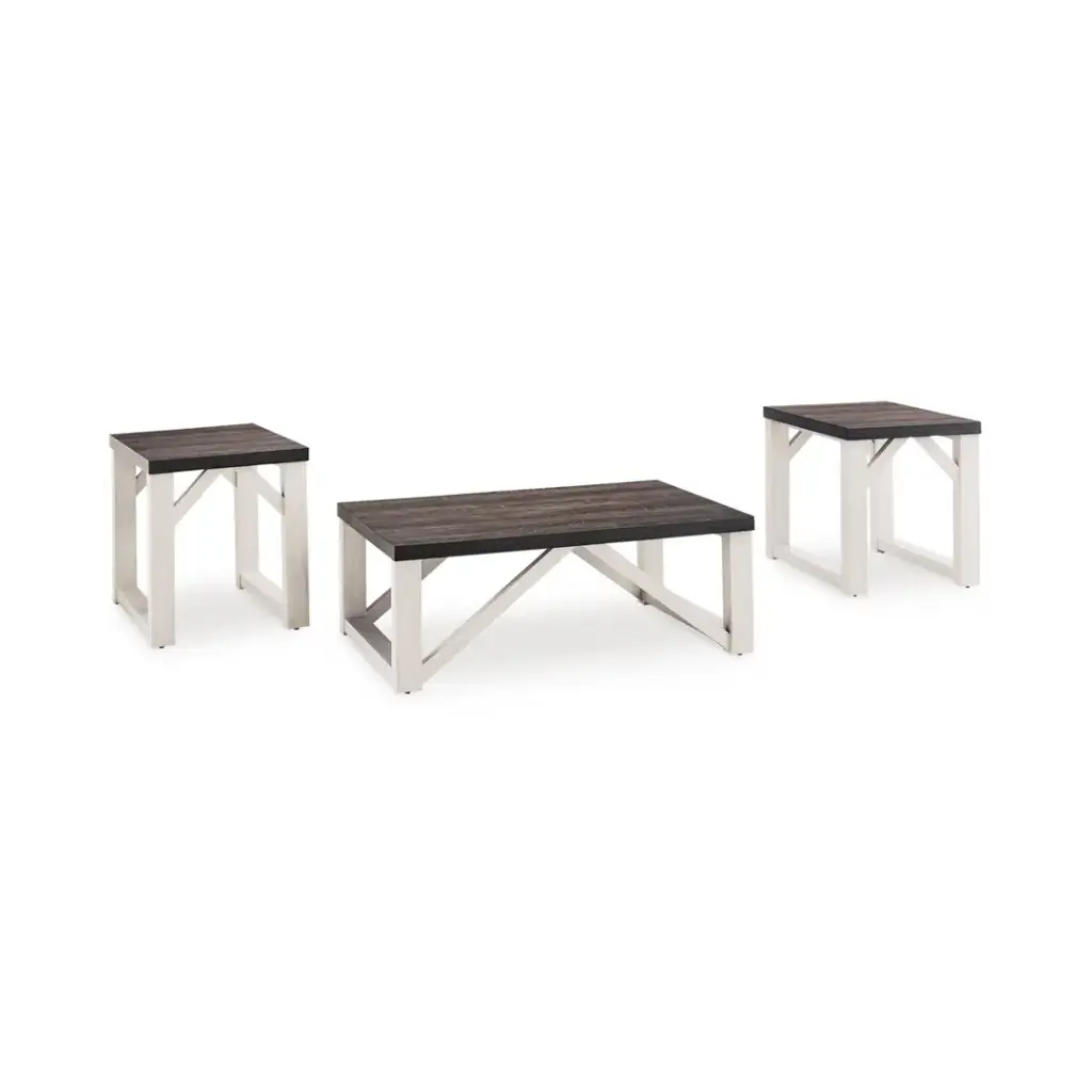 Ashley Dorrinson Occasional Table Set (3/Cn) - Antique White