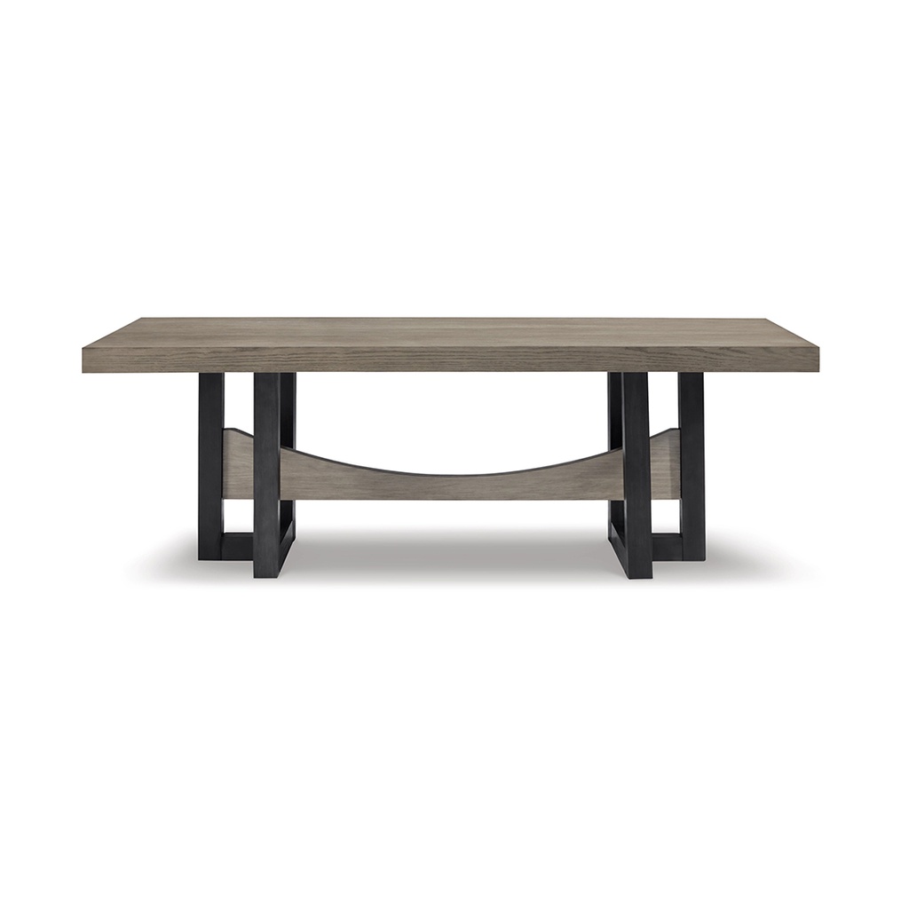 Ashley Foyland - Rectangular Dining Room Table - Black/Brown