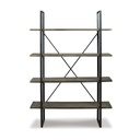 Ashley Gilesgrove Bookcase - Black/Gray