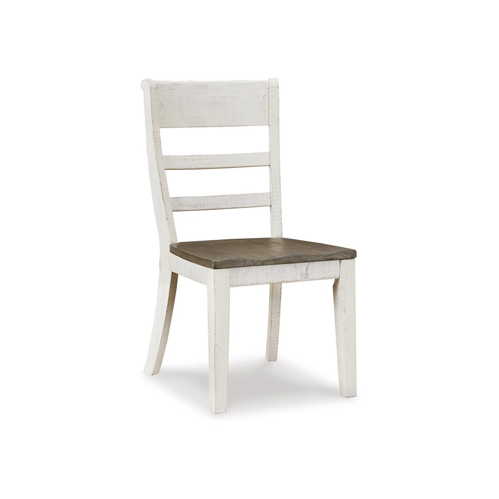 Ashley Havalance Dining Room Side Chair (2/Cn) - Gray/White
