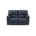 Ashley Leesworth Leather Reclining Loveseat