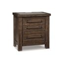 Ashley Starmore Two Drawer Nightstand - Brown