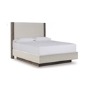 Ashley Anibecca King UPH Panel Bed w/Roll Slats