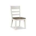 Ashley Havalance Dining Room Side Chair (2/Cn) - Gray/White